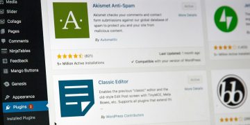 WordPress dashboard plugins